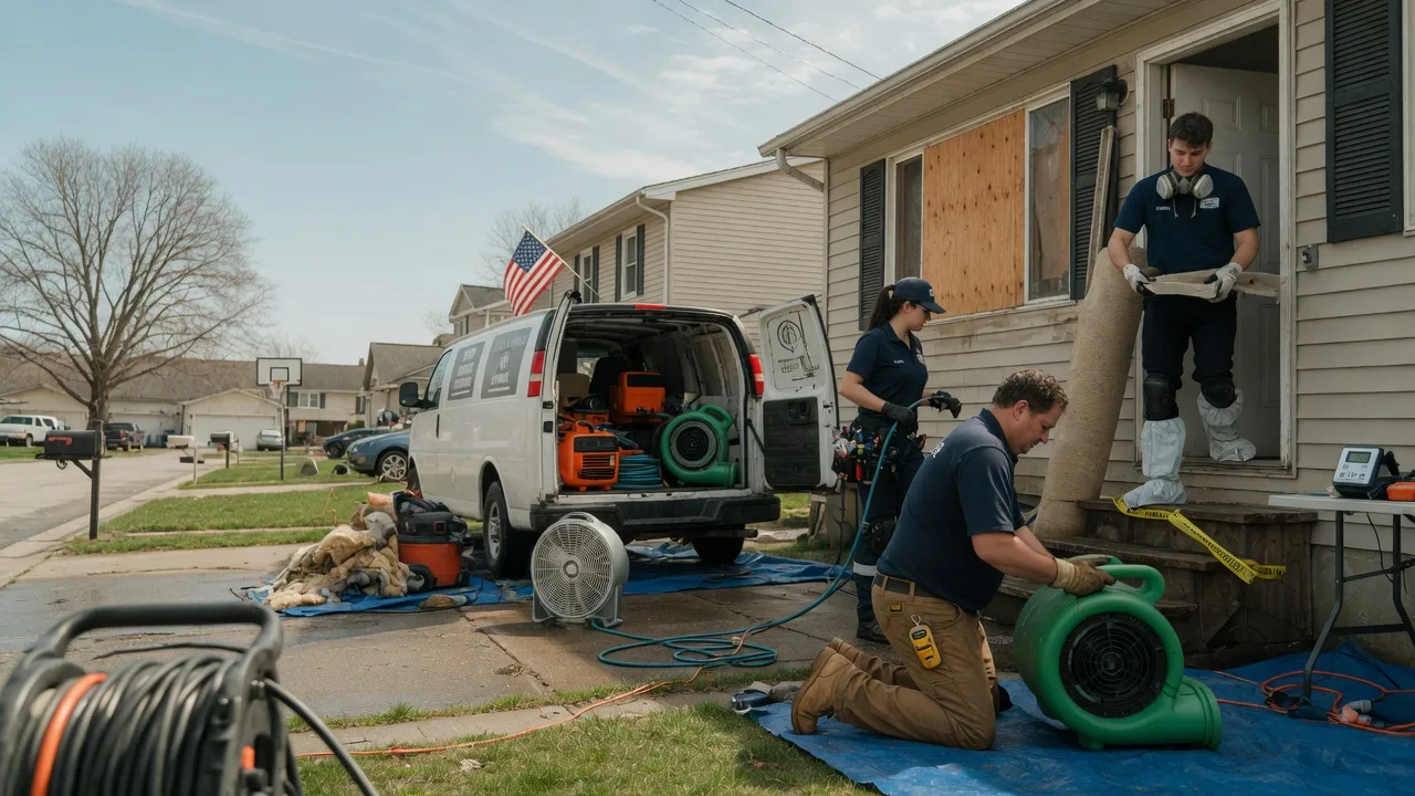 Water Damage Restoration in Bevington, IA near me